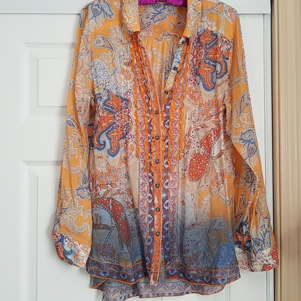 Paisley tunic